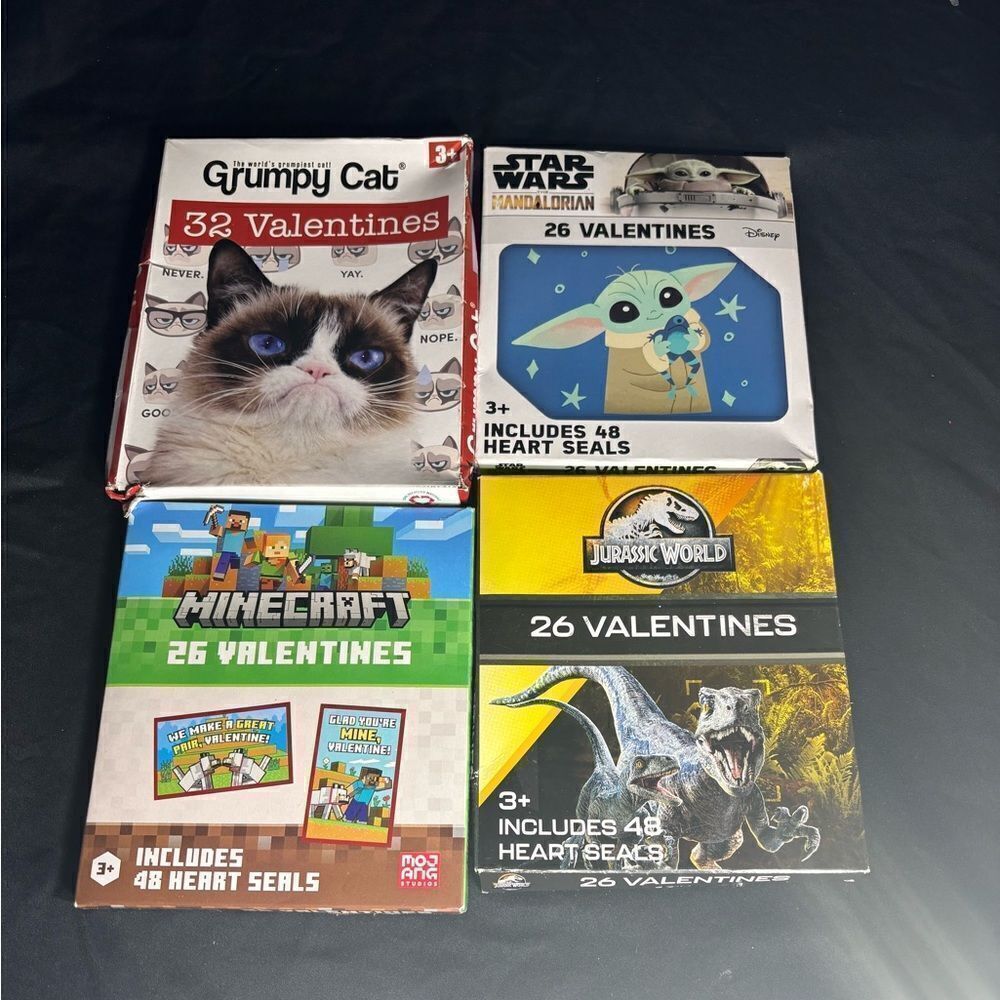 ❤️🥰❤️ New! 4 Boxes Valentine’s Day Cards Ready for Valentines! NIB